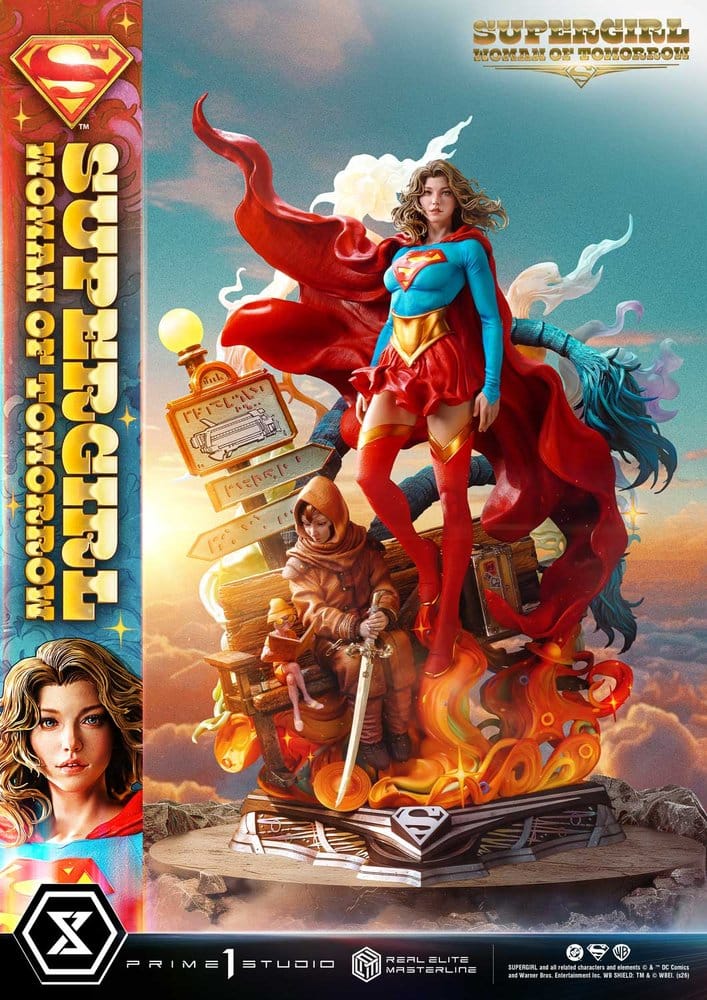 DC Comics Real Elite Masterline Series Statue 1/4 Supergirl Woman of Tomorrow Bonus Version 63 cm