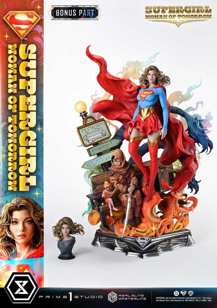 DC Comics Real Elite Masterline Series Statue 1/4 Supergirl Woman of Tomorrow Bonus Version 63 cm
