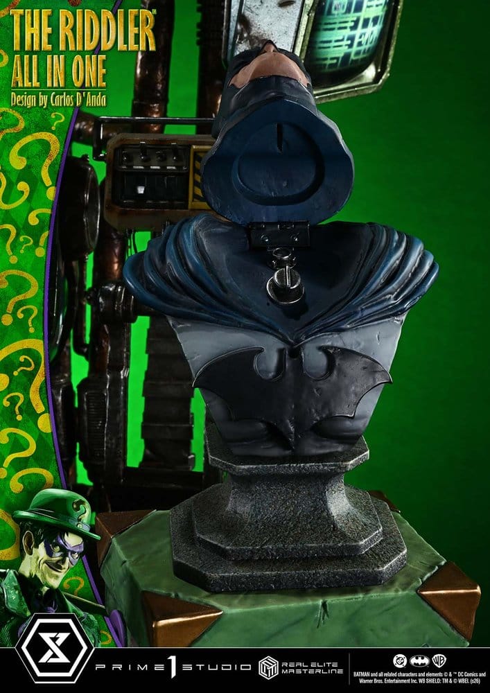 DC Comics Real Elite Masterline Series Statue 1/3 The Riddler All In One (Design by Carlos D'Anda) 74 cm