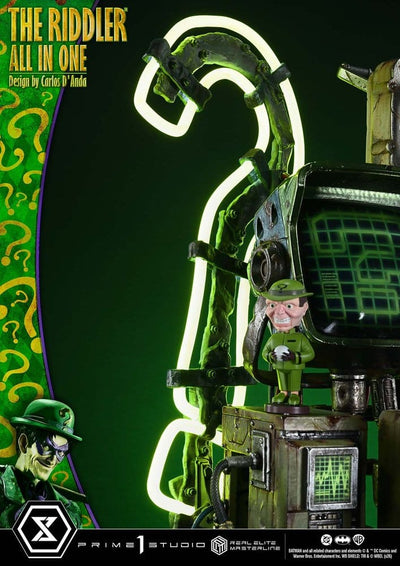 DC Comics Real Elite Masterline Series Statue 1/3 The Riddler All In One (Design by Carlos D'Anda) 74 cm