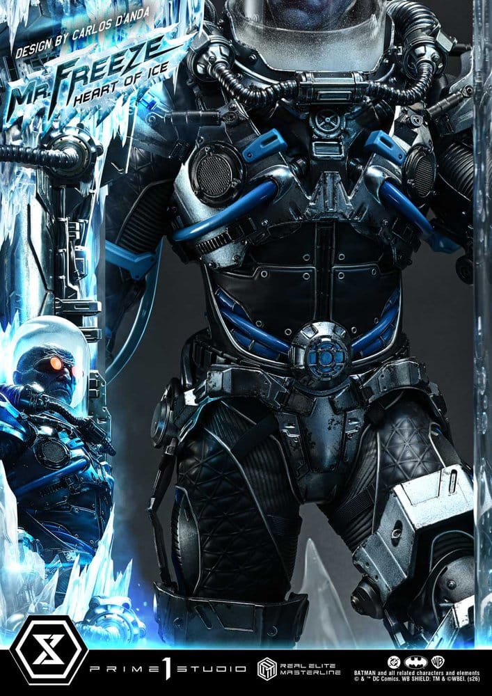 DC Comics Real Elite Masterline Series Statue 1/3 Batman (Comics) Mr. Freeze Heart of Ice (Design by Carlos D'Anda) 82 cm