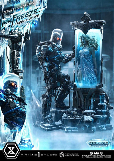 DC Comics Real Elite Masterline Series Statue 1/3 Batman (Comics) Mr. Freeze Heart of Ice (Design by Carlos D'Anda) Deluxe Version 82 cm