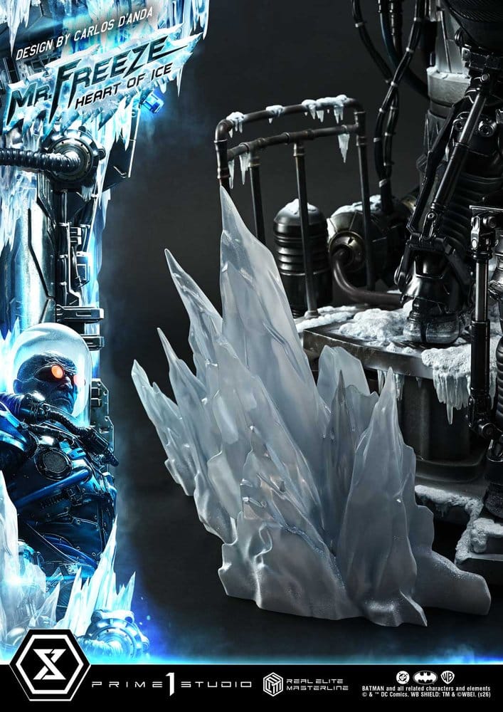 DC Comics Real Elite Masterline Series Statue 1/3 Batman (Comics) Mr. Freeze Heart of Ice (Design by Carlos D'Anda) Deluxe Version 82 cm
