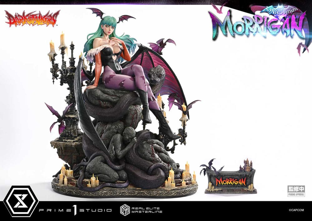 Darkstalkers Real Elite Masterline Series Statue 1/4 Morrigan Bonus Version 55 cm