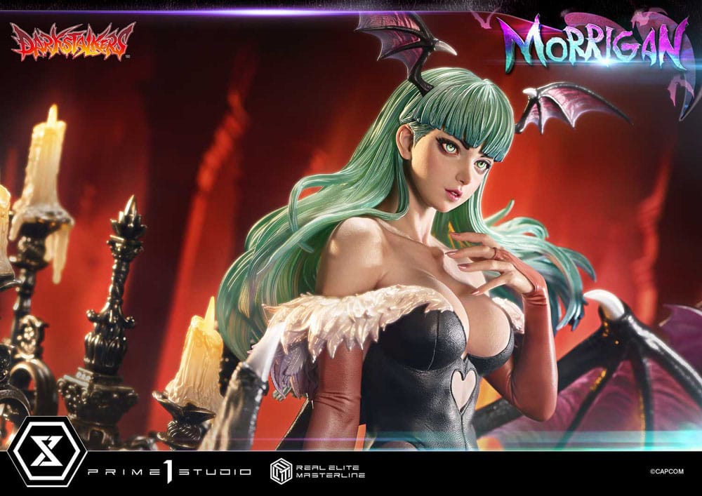 Darkstalkers Real Elite Masterline Series Statue 1/4 Morrigan Bonus Version 55 cm