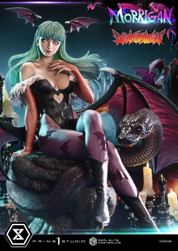 Darkstalkers Real Elite Masterline Series Statue 1/4 Morrigan Bonus Version 55 cm