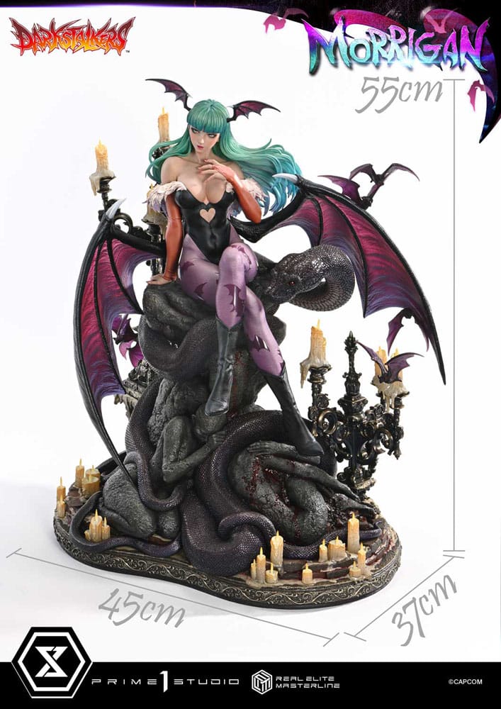 Darkstalkers Real Elite Masterline Series Statue 1/4 Morrigan Bonus Version 55 cm