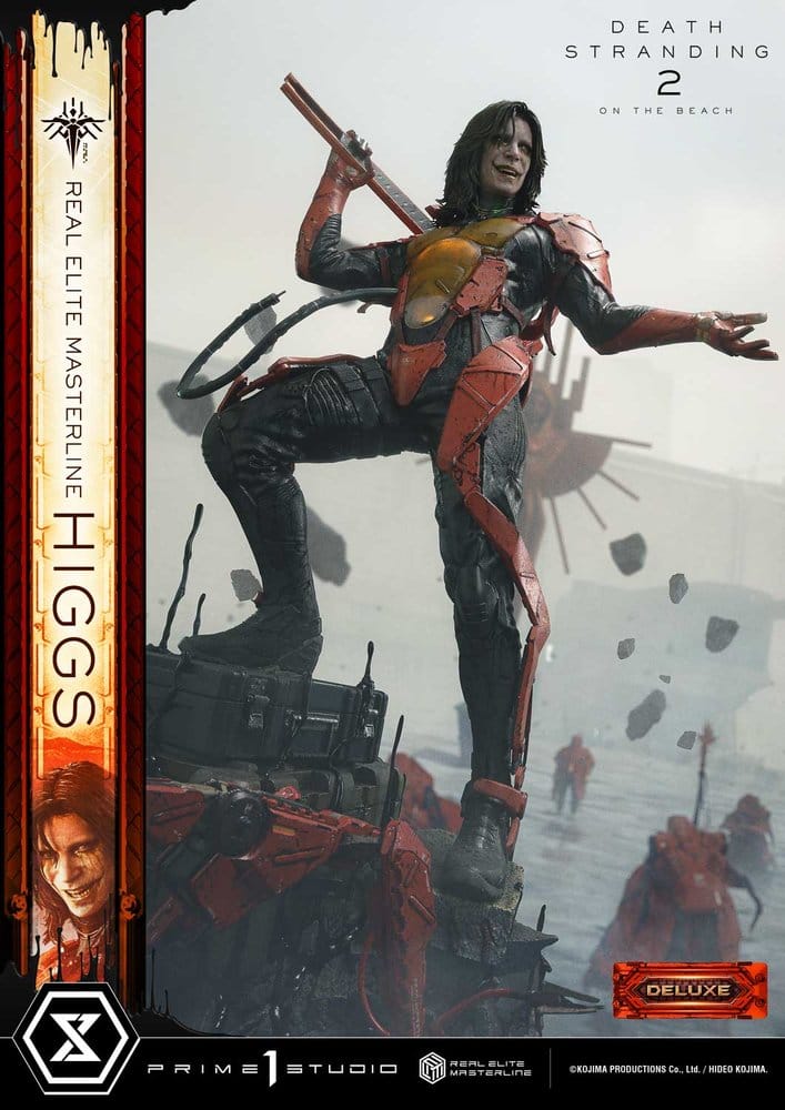 Death Stranding 2: On The Beach Real Elite Masterline Statue 1/3 Higgs Deluxe Version 81 cm