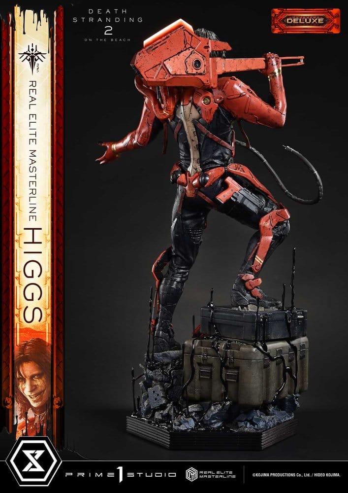 Death Stranding 2: On The Beach Real Elite Masterline Statue 1/3 Higgs Deluxe Version 81 cm