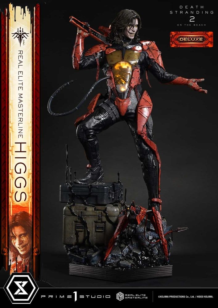 Death Stranding 2: On The Beach Real Elite Masterline Statue 1/3 Higgs Deluxe Version 81 cm