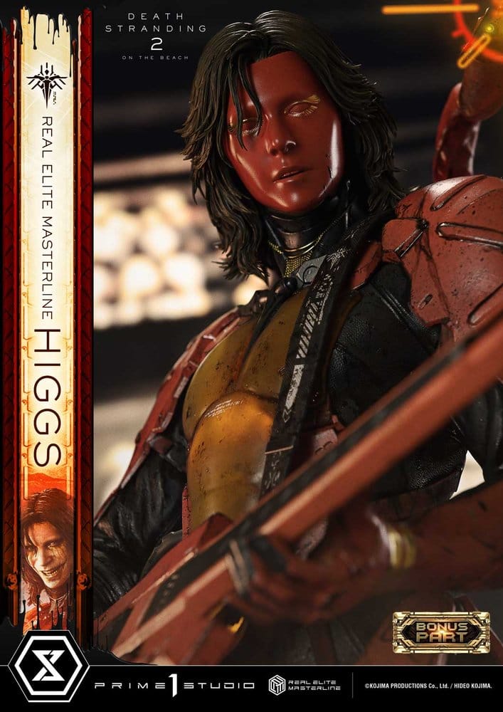 Death Stranding 2: On The Beach Real Elite Masterline Statue 1/3 Higgs DX Bonus Version 81 cm