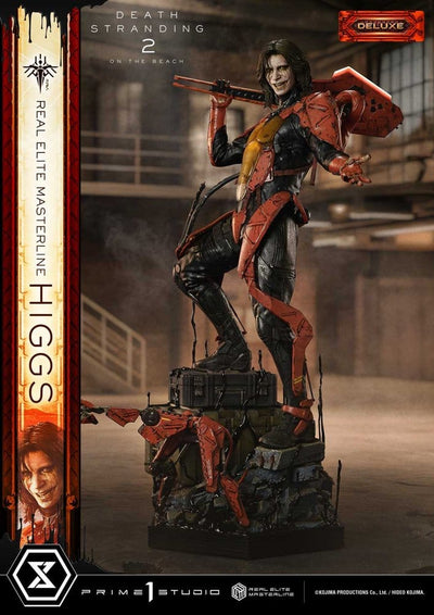 Death Stranding 2: On The Beach Real Elite Masterline Statue 1/3 Higgs DX Bonus Version 81 cm