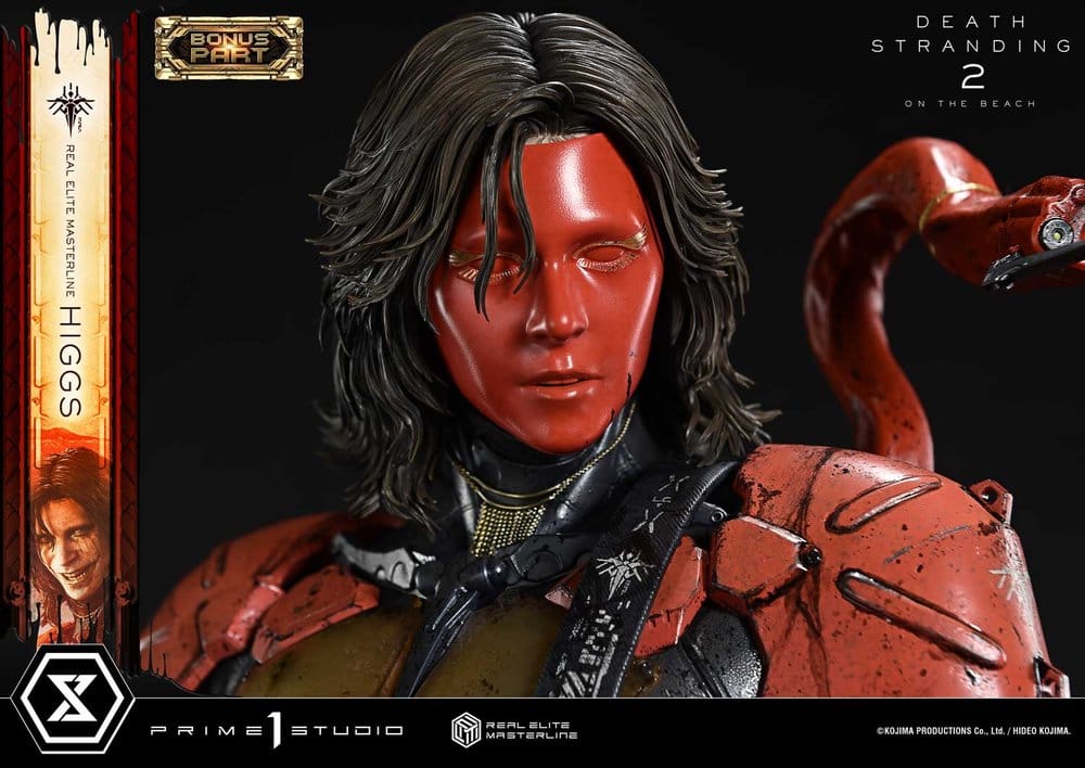 Death Stranding 2: On The Beach Real Elite Masterline Statue 1/3 Higgs DX Bonus Version 81 cm