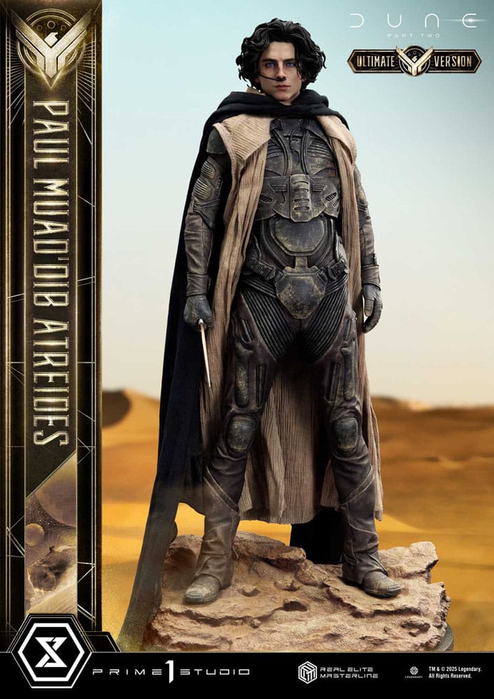 Dune: Part Two Real Elite Masterline Series Statue 1/3 Paul Atreides Ultimate Verison 90 cm