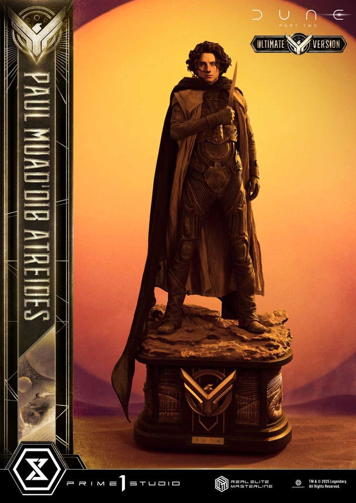 Dune: Part Two Real Elite Masterline Series Statue 1/3 Paul Atreides Ultimate Verison 90 cm