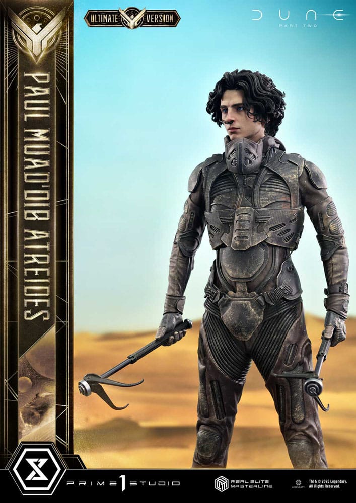 Dune: Part Two Real Elite Masterline Series Statue 1/3 Paul Atreides Ultimate Verison 90 cm