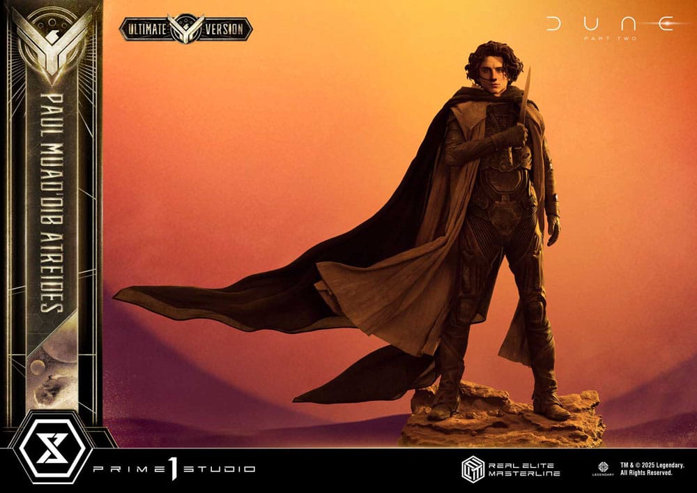 Dune: Part Two Real Elite Masterline Series Statue 1/3 Paul Atreides Ultimate Verison 90 cm