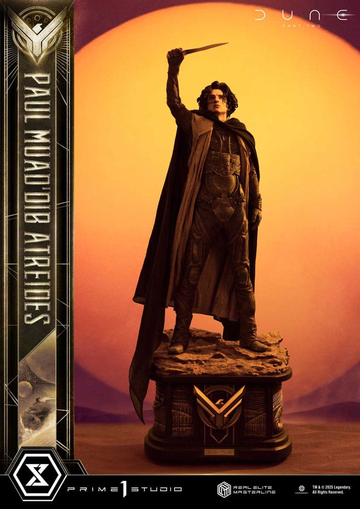 Dune: Part Two Real Elite Masterline Series Statue 1/3 Paul Atreides Ultimate Verison 90 cm