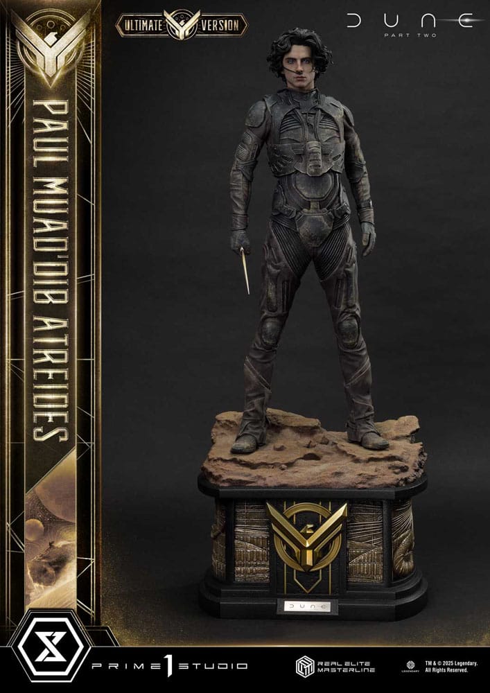 Dune: Part Two Real Elite Masterline Series Statue 1/3 Paul Atreides Ultimate Verison 90 cm