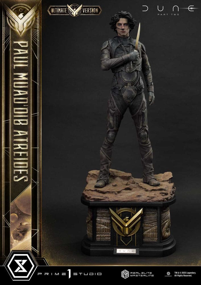 Dune: Part Two Real Elite Masterline Series Statue 1/3 Paul Atreides Ultimate Verison 90 cm