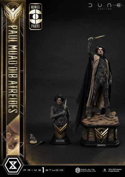 Dune: Part Two Real Elite Masterline Series Statue 1/3 Paul Atreides Ultimate Bonus Version 90 cm