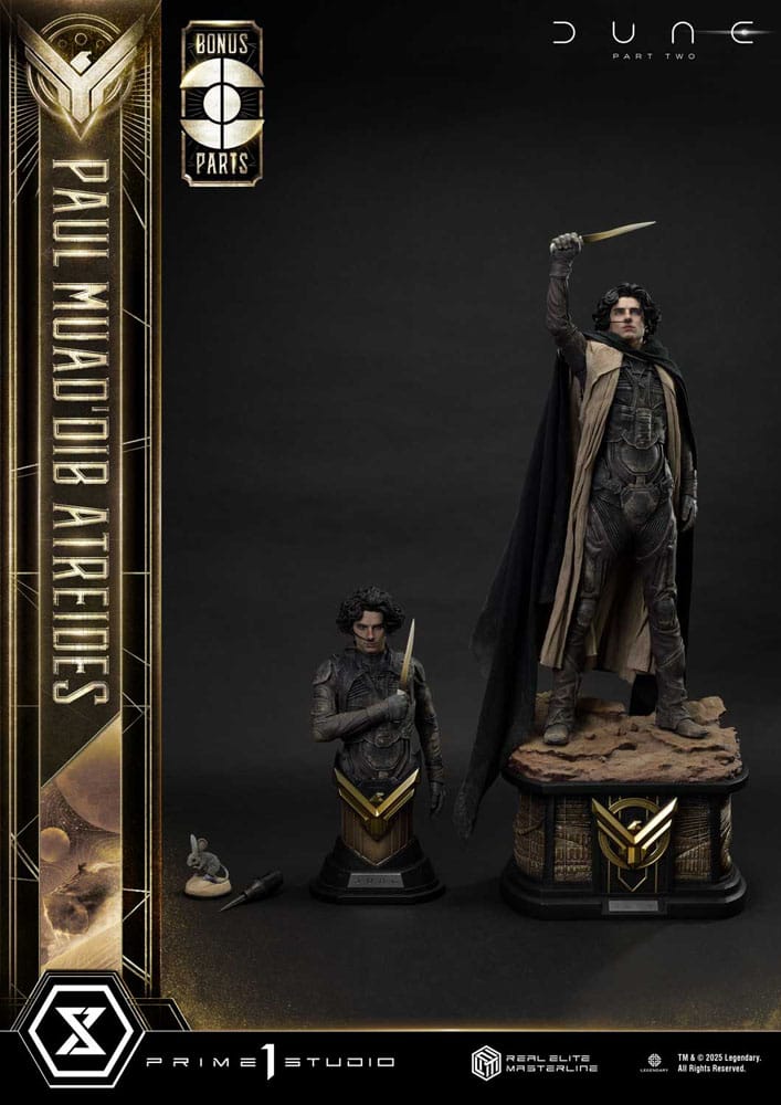 Dune: Part Two Real Elite Masterline Series Statue 1/3 Paul Atreides Ultimate Bonus Version 90 cm