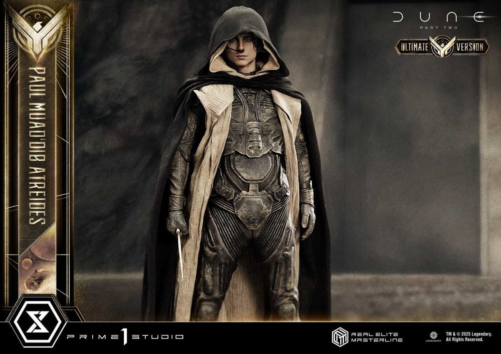 Dune: Part Two Real Elite Masterline Series Statue 1/3 Paul Atreides Ultimate Bonus Version 90 cm