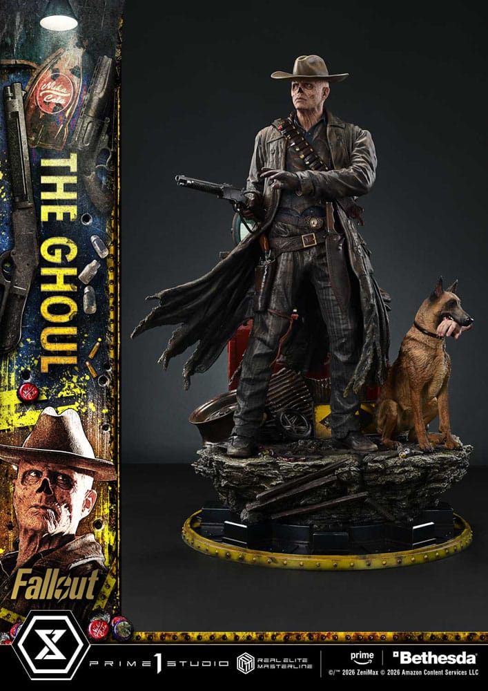 Fallout (TV Series) Real Elite Masterline Series Statue 1/4 The Ghoul 64 cm