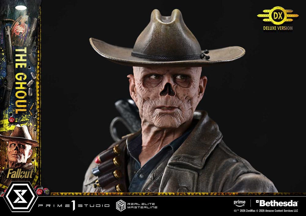 Fallout (TV Series) Real Elite Masterline Series Statue 1/4 The Ghoul Deluxe Version 64 cm
