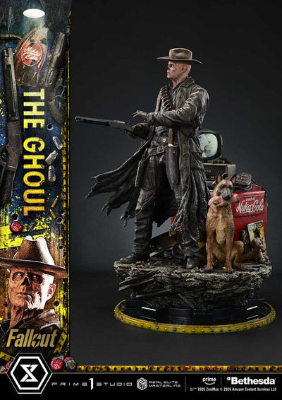 Fallout (TV Series) Real Elite Masterline Series Statue 1/4 The Ghoul Deluxe Version 64 cm