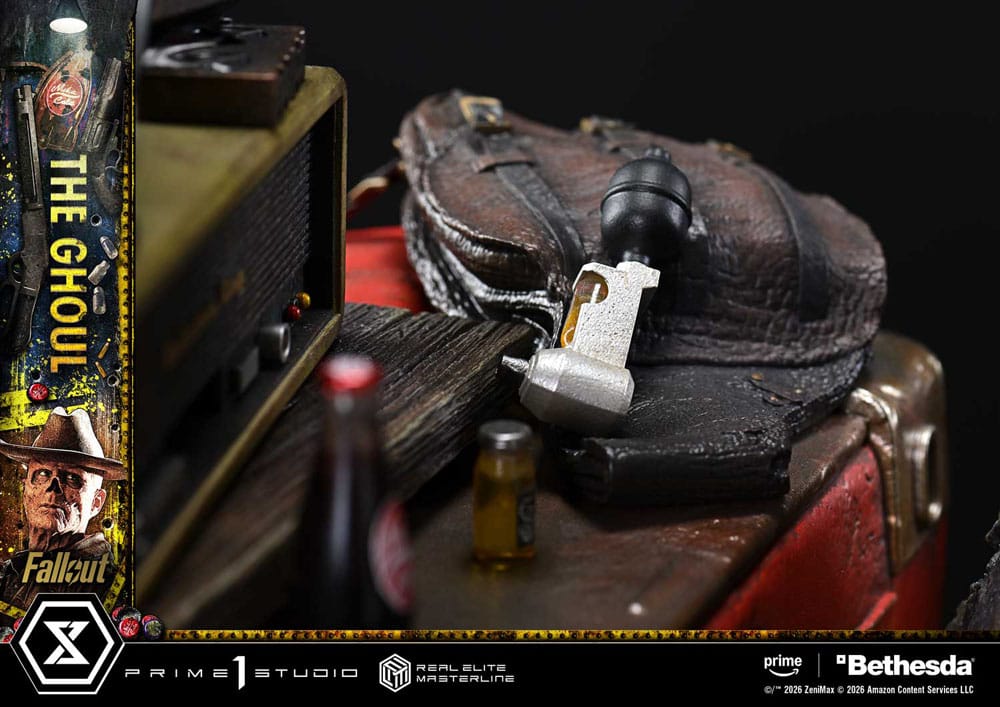 Fallout (TV Series) Real Elite Masterline Series Statue 1/4 The Ghoul Deluxe Version 64 cm