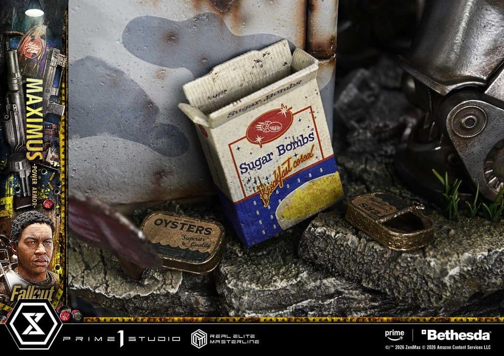 Fallout Real Elite Masterline Statue 1/4 Maximus Power Armor 67 cm