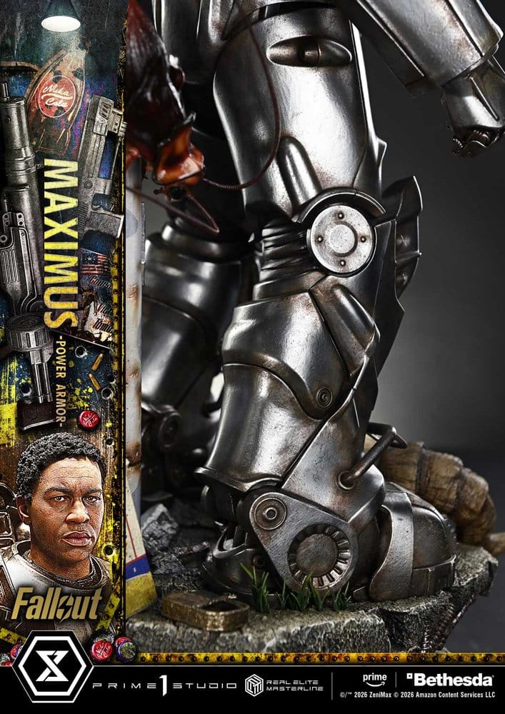 Fallout Real Elite Masterline Statue 1/4 Maximus Power Armor 67 cm