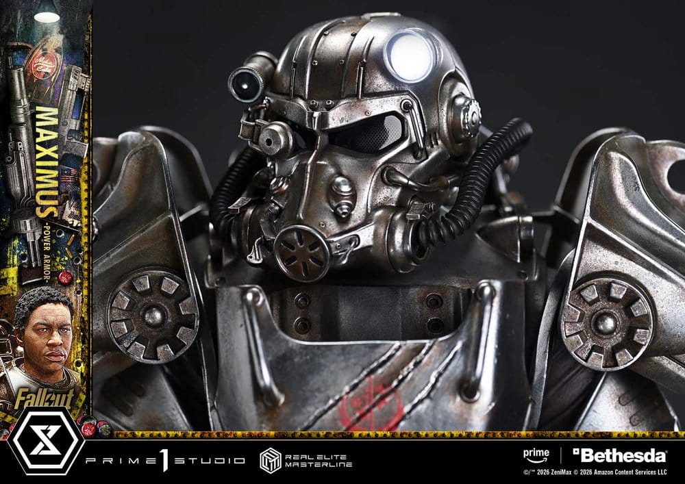 Fallout Real Elite Masterline Statue 1/4 Maximus Power Armor 67 cm