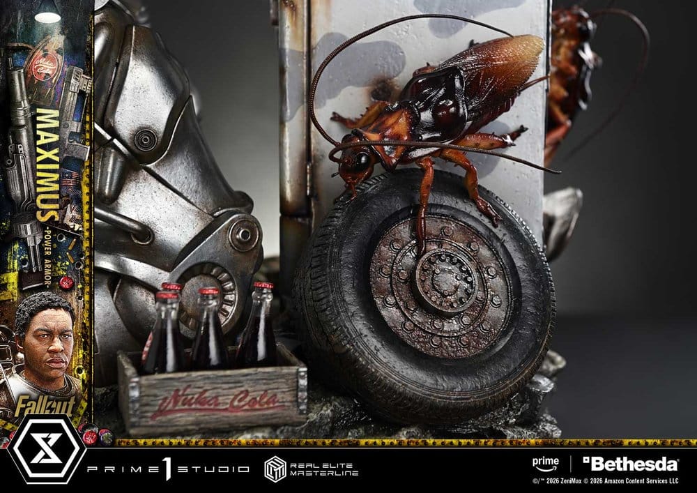 Fallout Real Elite Masterline Statue 1/4 Maximus Power Armor 67 cm