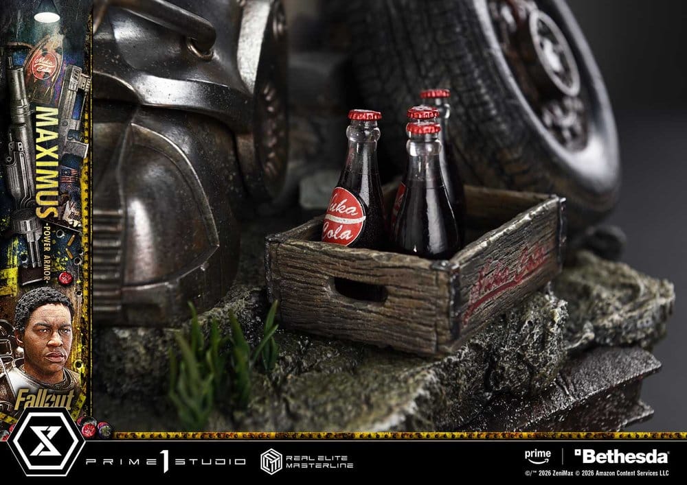 Fallout Real Elite Masterline Statue 1/4 Maximus Power Armor 67 cm