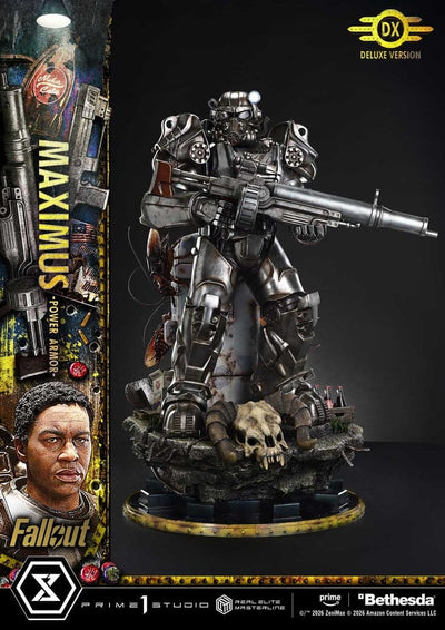 Fallout Real Elite Masterline Statue 1/4 Maximus Power Armor Deluxe Version 67 cm