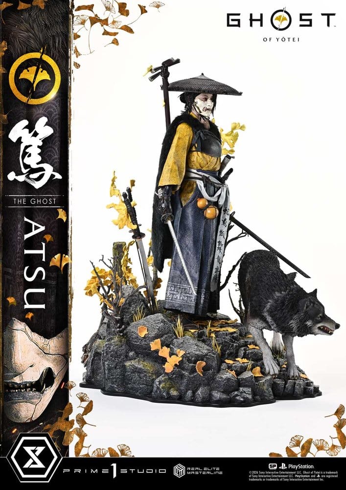 Ghost of Yotei Real Elite Masterline Statue 1/4 Atsu 59 cm