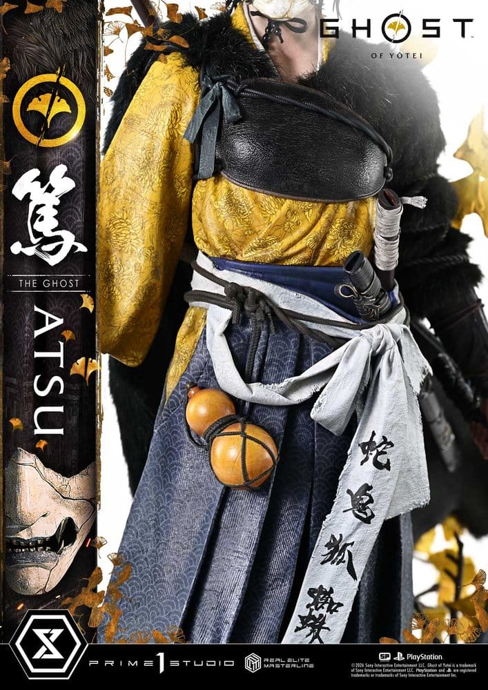Ghost of Yotei Real Elite Masterline Statue 1/4 Atsu 59 cm