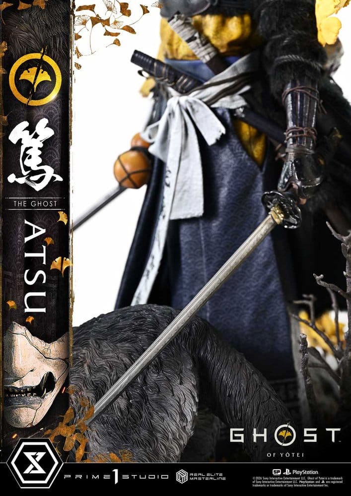 Ghost of Yotei Real Elite Masterline Statue 1/4 Atsu 59 cm