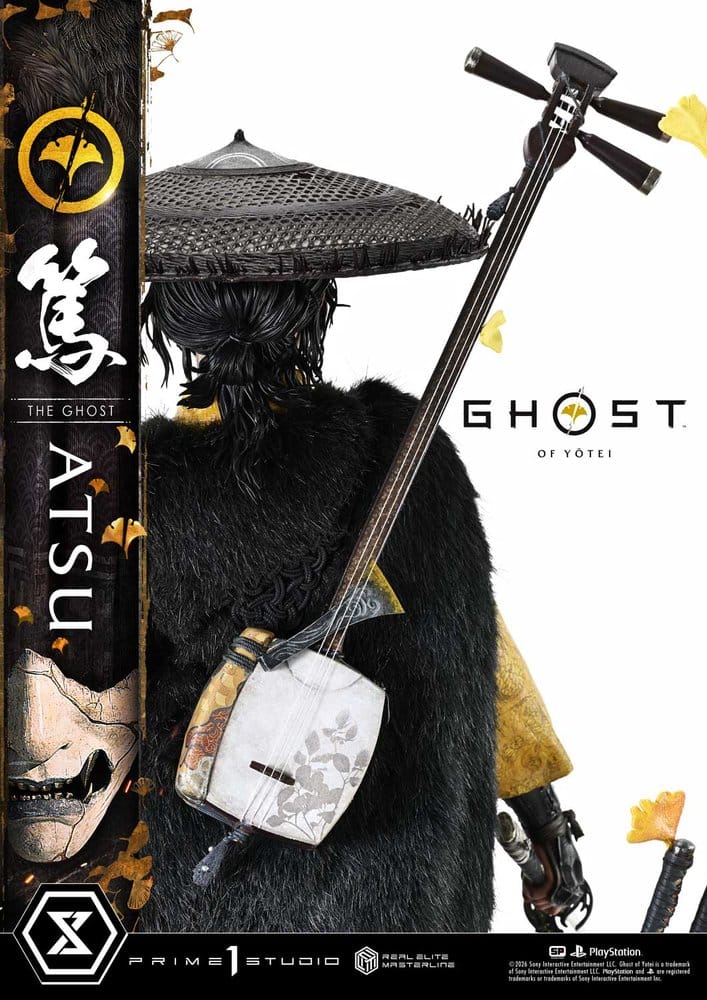 Ghost of Yotei Real Elite Masterline Statue 1/4 Atsu 59 cm
