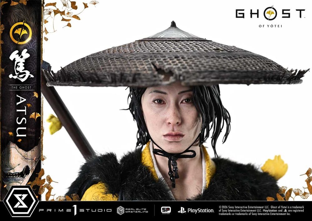 Ghost of Yotei Real Elite Masterline Statue 1/4 Atsu 59 cm