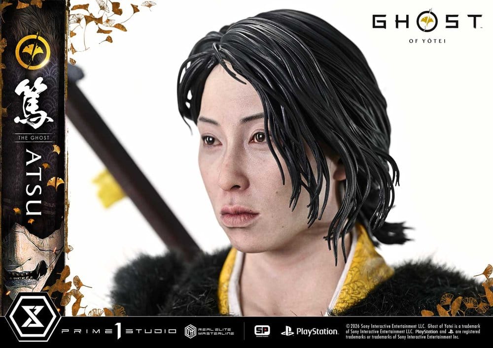Ghost of Yotei Real Elite Masterline Statue 1/4 Atsu 59 cm