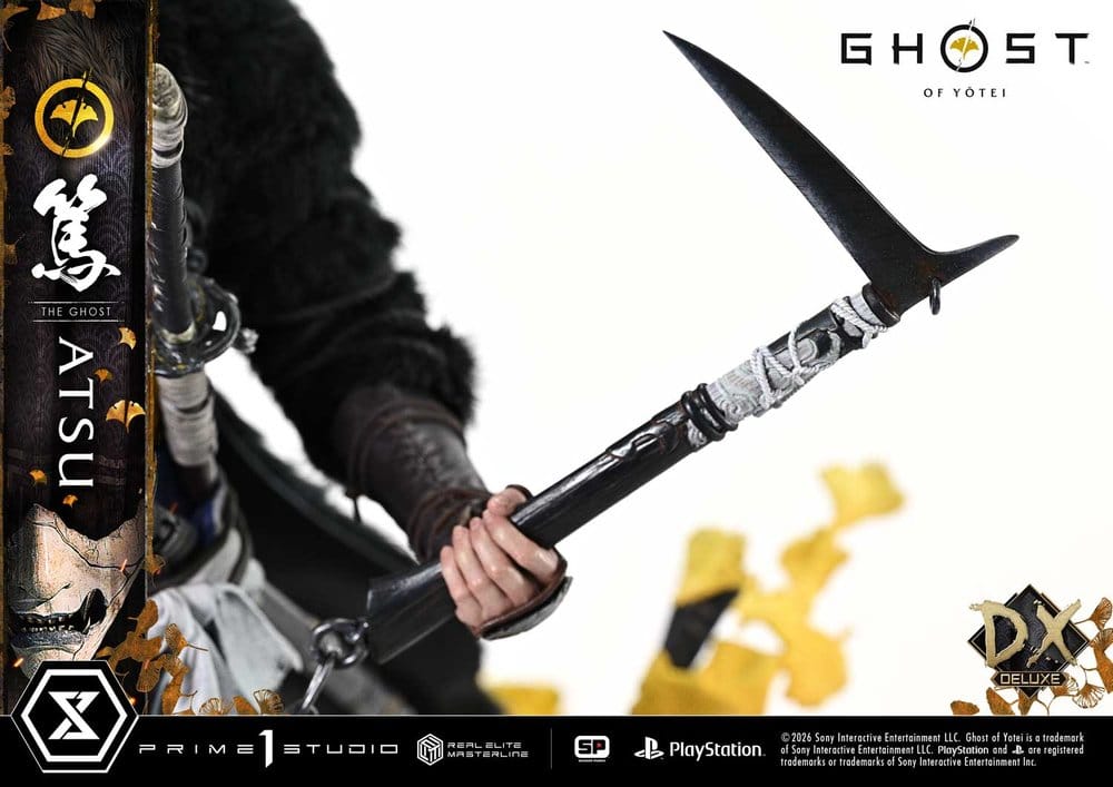 Ghost of Yotei Real Elite Masterline Statue 1/4 Atsu Deluxe Version 59 cm