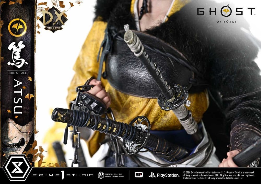 Ghost of Yotei Real Elite Masterline Statue 1/4 Atsu Deluxe Version 59 cm
