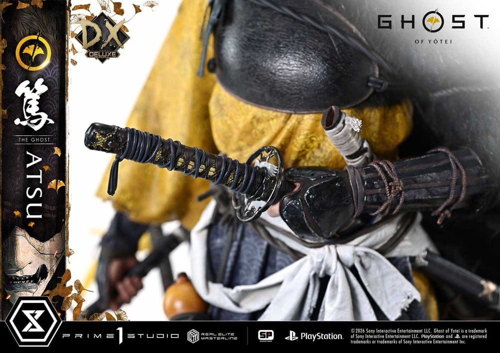 Ghost of Yotei Real Elite Masterline Statue 1/4 Atsu Deluxe Version 59 cm