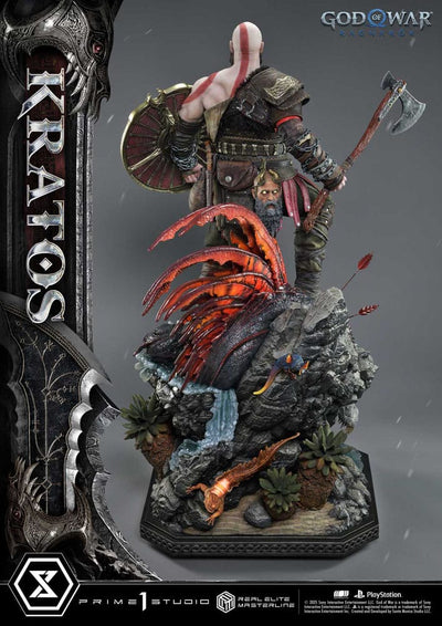 God of War: Ragnarok Real Elite Masterline Series Statue 1/3 Kratos Ultimate Version 95 cm