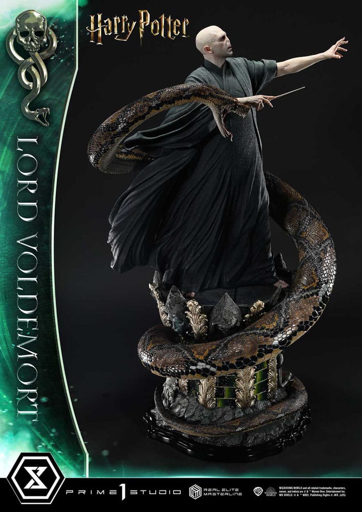 Harry Potter Real Elite Masterline Series Statue 1/4 Lord Voldemort Bonus Version 83 cm