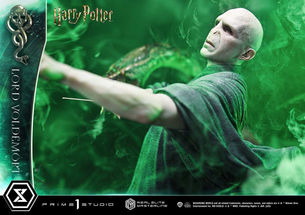 Harry Potter Real Elite Masterline Series Statue 1/4 Lord Voldemort Bonus Version 83 cm