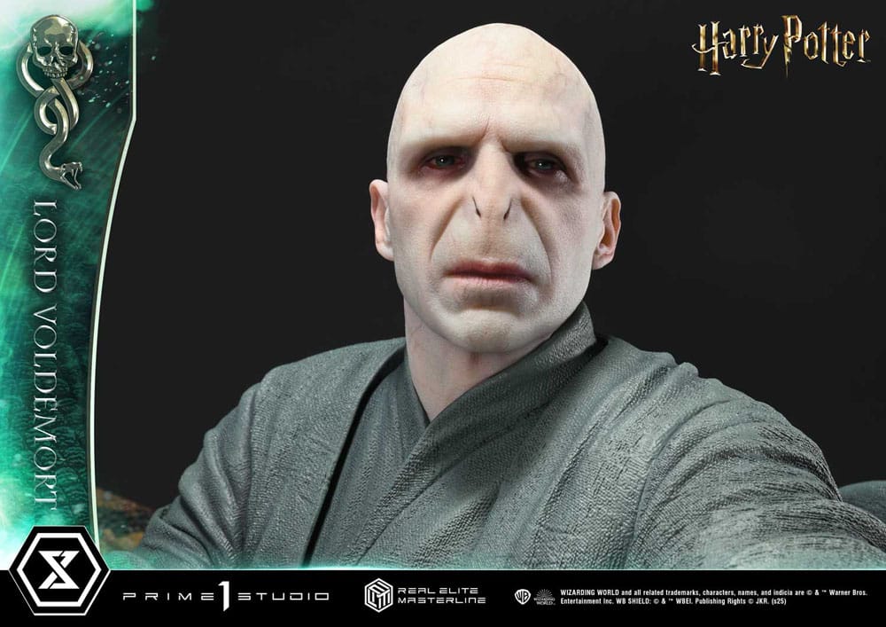 Harry Potter Real Elite Masterline Series Statue 1/4 Lord Voldemort Bonus Version 83 cm